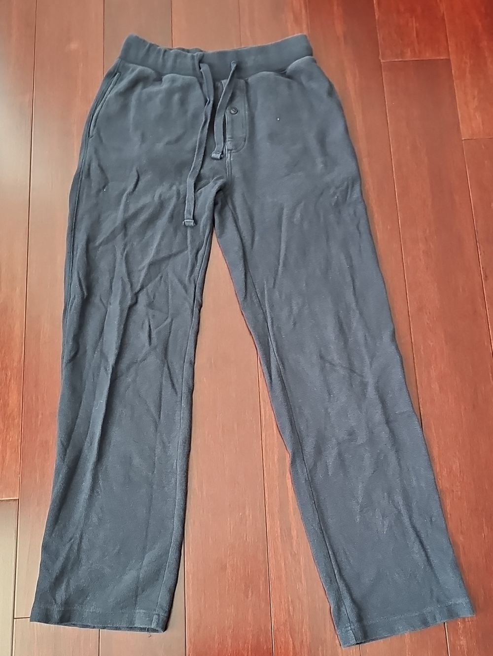 L.L. Bean Navy Drawstring Sweatpants